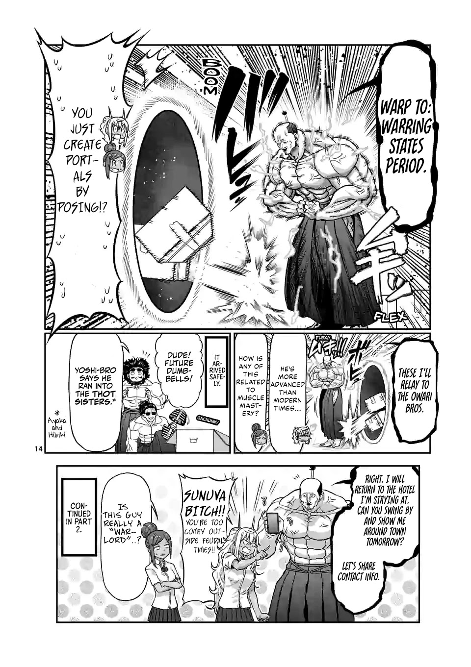 Danberu nan kiro moteru? Chapter 136 page 15 - Chapter 136: Variable Dumbbells