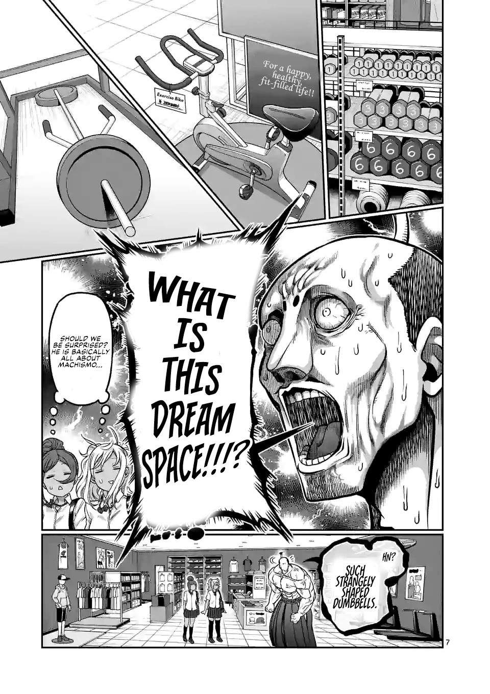 Danberu nan kiro moteru? Chapter 136 page 8 - Chapter 136: Variable Dumbbells