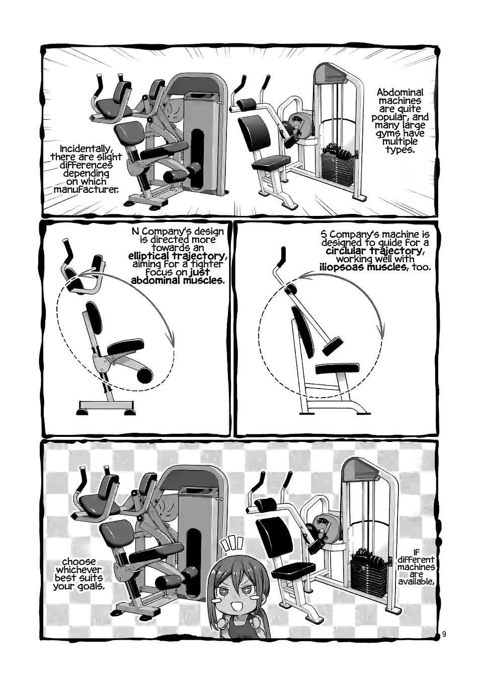 Danberu nan kiro moteru? Chapter 137 page 10 - Chapter 137: Abdominal Machine