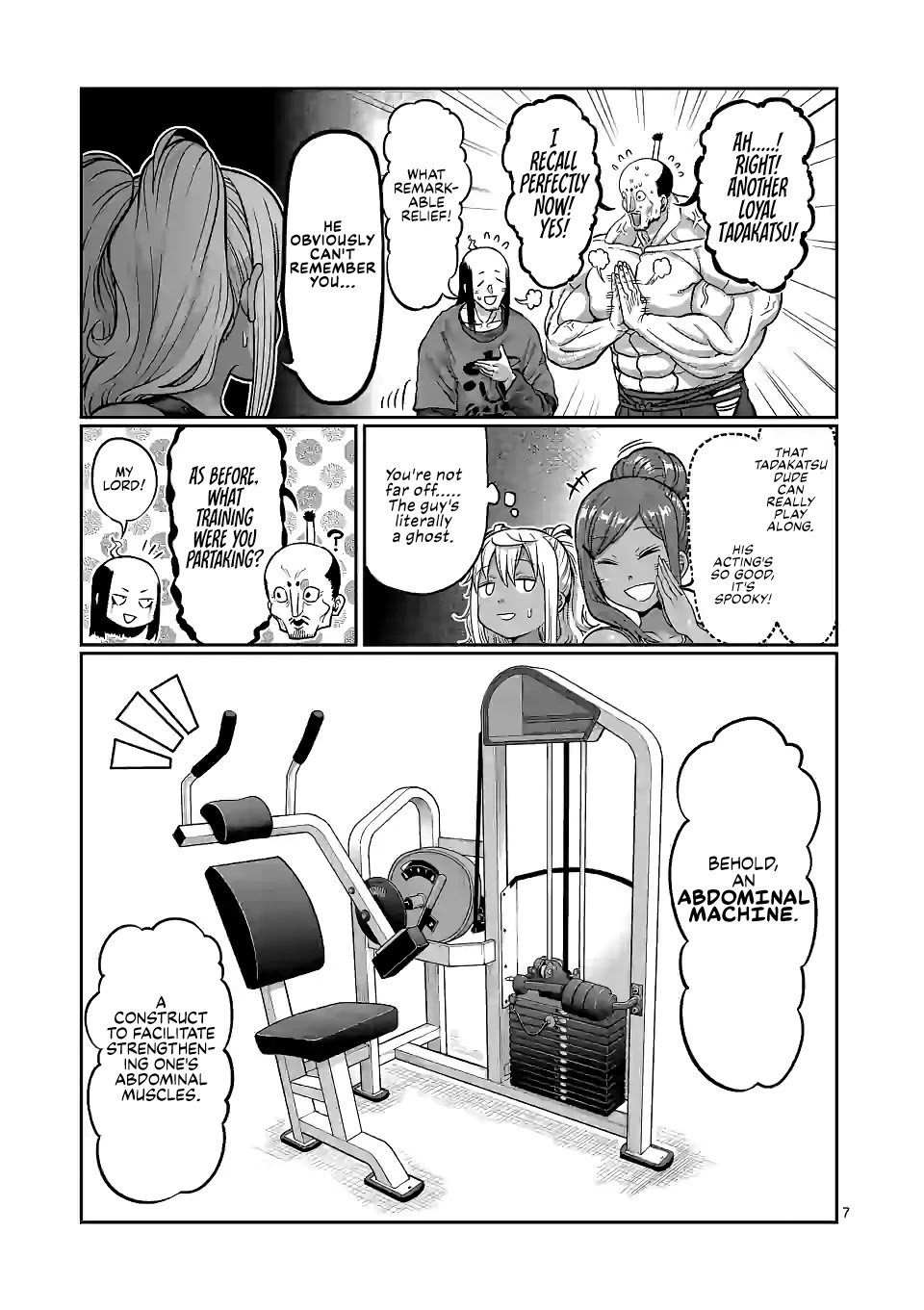 Danberu nan kiro moteru? Chapter 137 page 8 - Chapter 137: Abdominal Machine