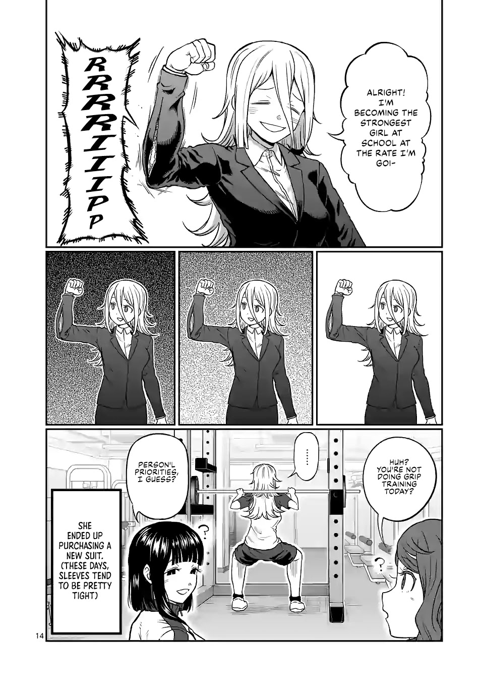 Danberu nan kiro moteru? Chapter 138 page 15 - Chapter 138: Hanging