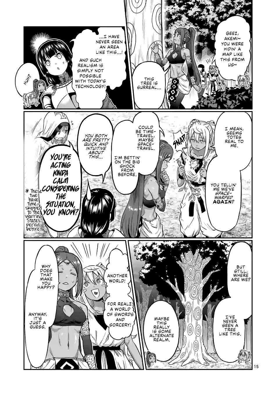 Danberu nan kiro moteru? Chapter 139 page 16 - Chapter 139: Weighted Push Ups