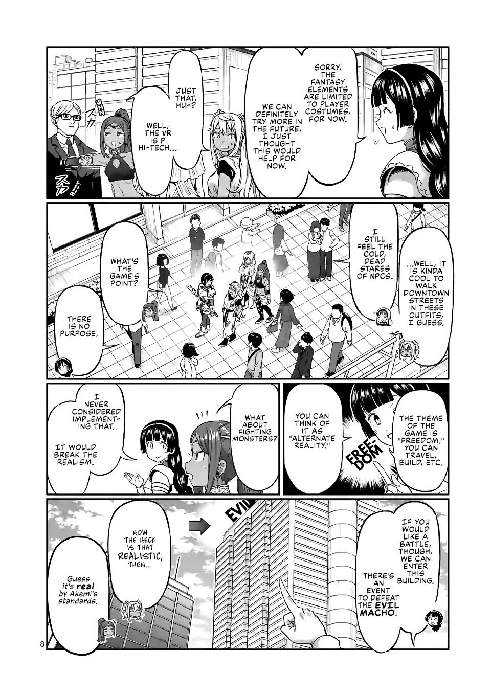 Danberu nan kiro moteru? Chapter 139 page 9 - Chapter 139: Weighted Push Ups