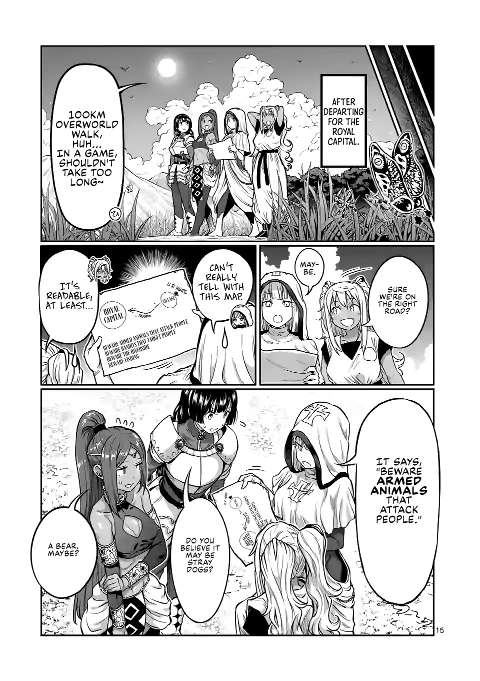 Danberu nan kiro moteru? Chapter 140 page 16 - Chapter 140: Digging a Hole