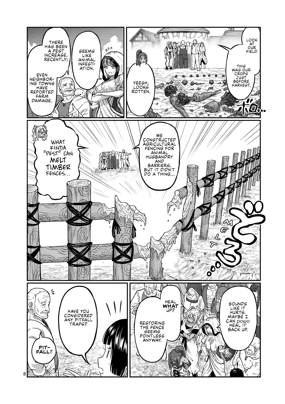 Danberu nan kiro moteru? Chapter 140 page 9 - Chapter 140: Digging a Hole
