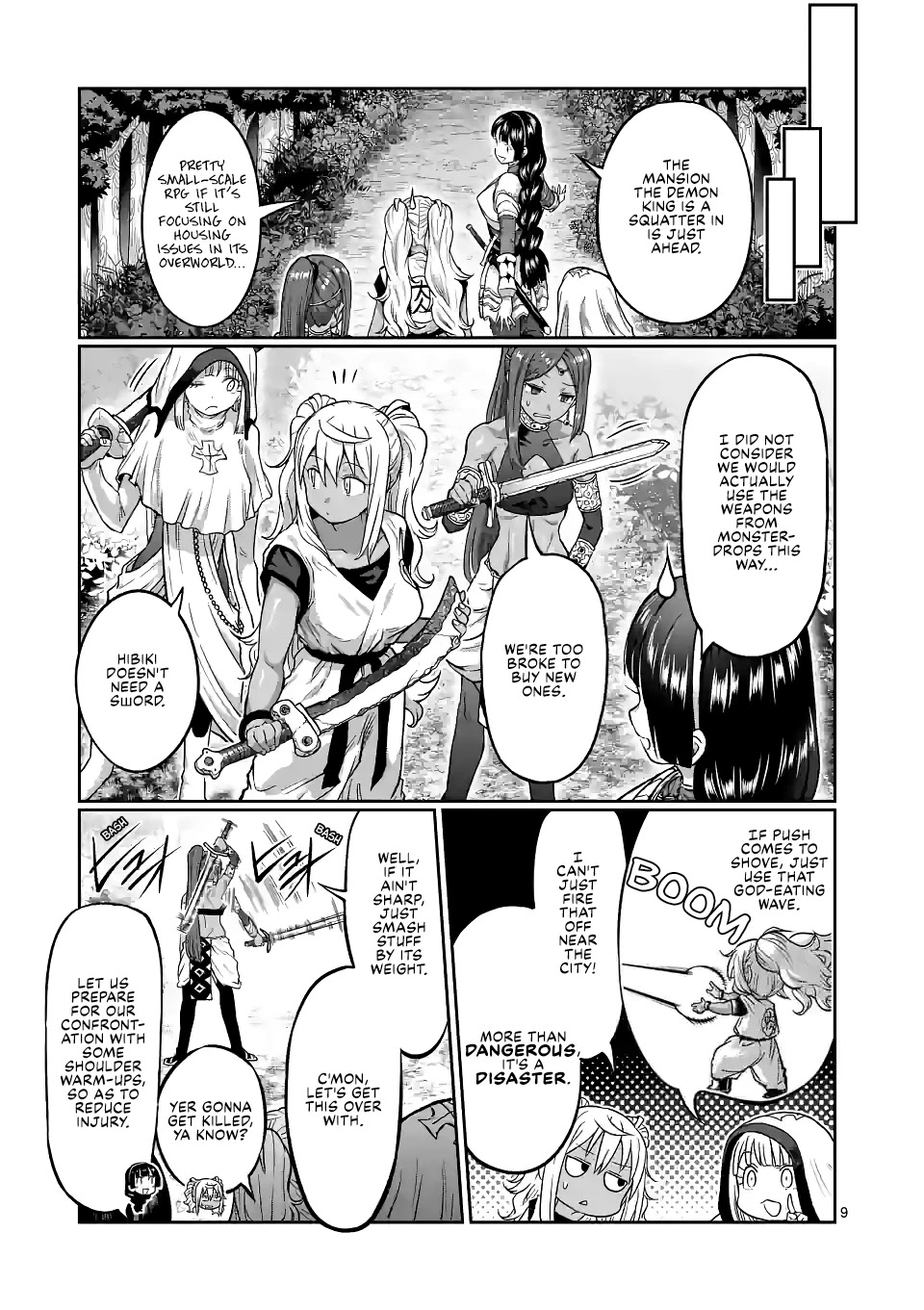 Danberu nan kiro moteru? Chapter 141 page 10 - Chapter 141: Shoulder Warm Ups