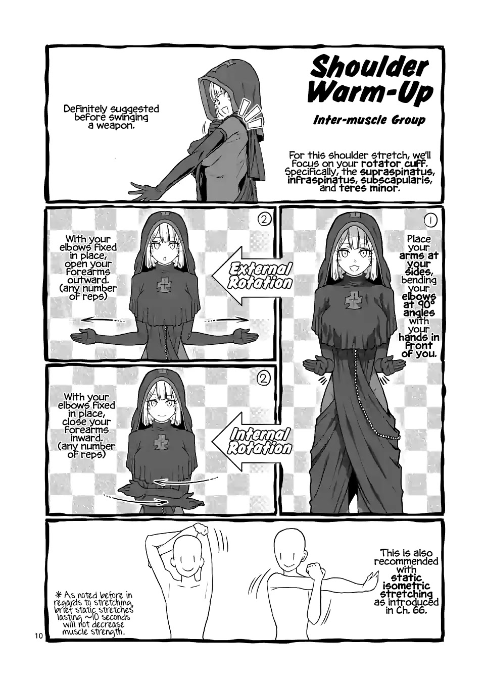 Danberu nan kiro moteru? Chapter 141 page 11 - Chapter 141: Shoulder Warm Ups