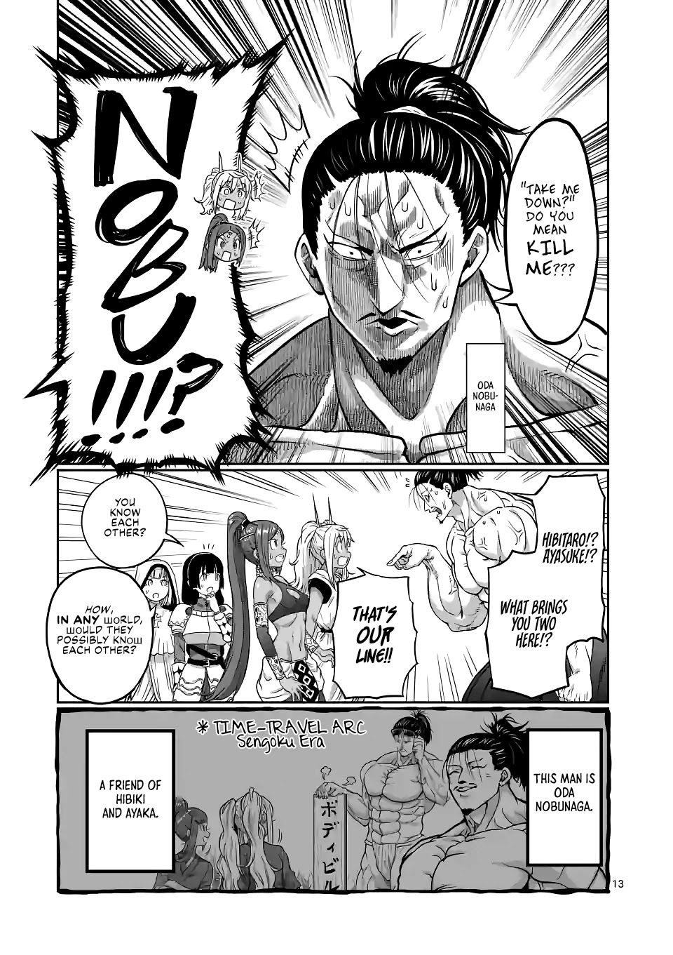 Danberu nan kiro moteru? Chapter 141 page 14 - Chapter 141: Shoulder Warm Ups