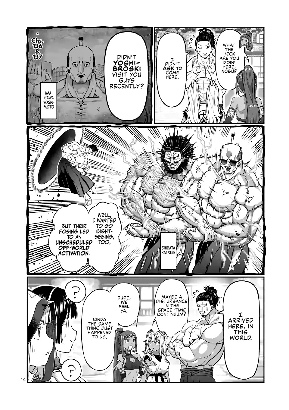 Danberu nan kiro moteru? Chapter 141 page 15 - Chapter 141: Shoulder Warm Ups
