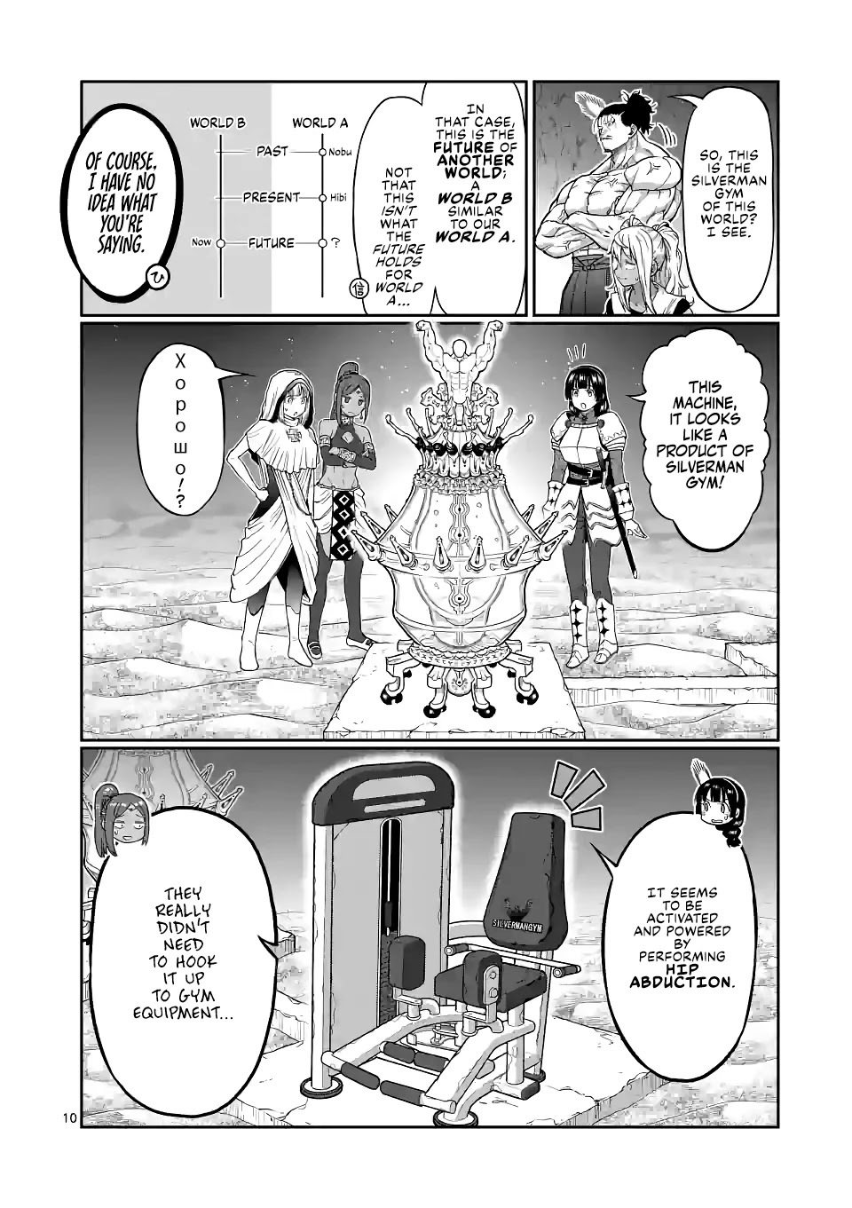 Danberu nan kiro moteru? Chapter 142 page 11 - Chapter 142: Hip Abduction