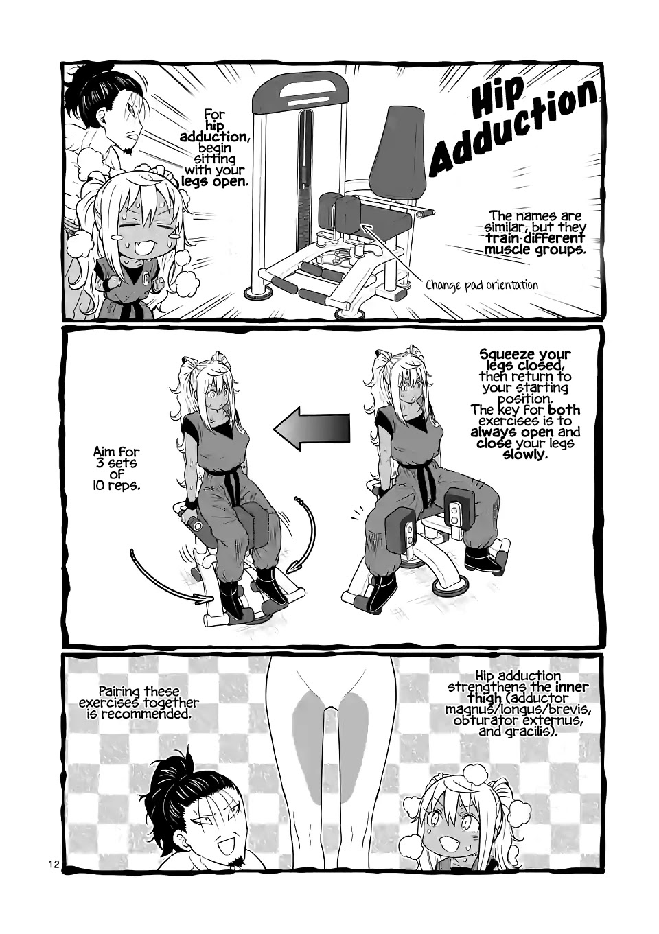 Danberu nan kiro moteru? Chapter 142 page 13 - Chapter 142: Hip Abduction