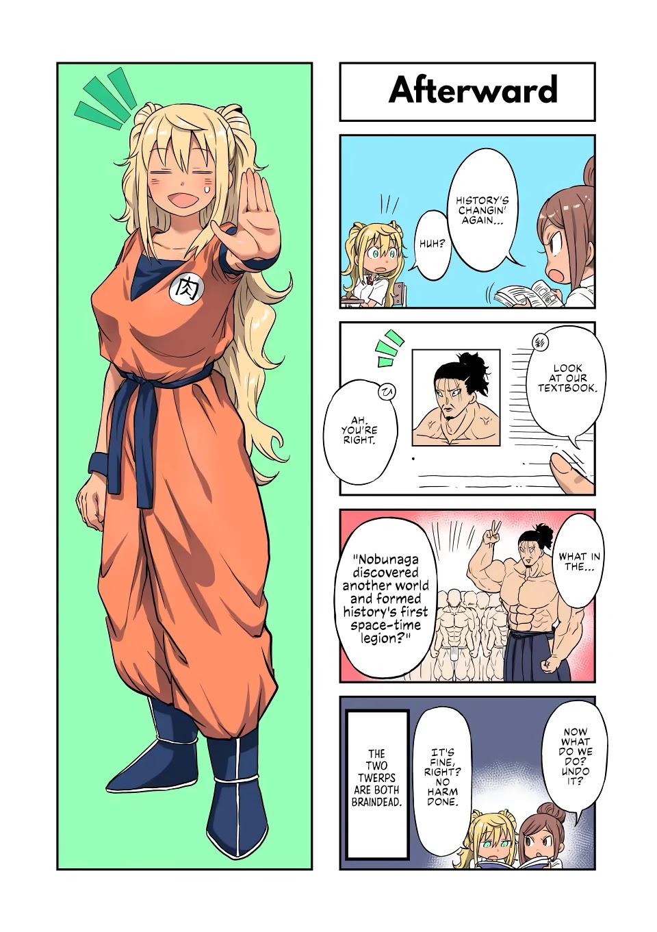 Danberu nan kiro moteru? Chapter 142 page 18 - Chapter 142: Hip Abduction