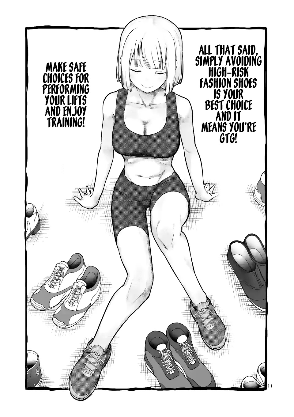 Danberu nan kiro moteru? Chapter 143 page 12 - Chapter 143: Training Shoes