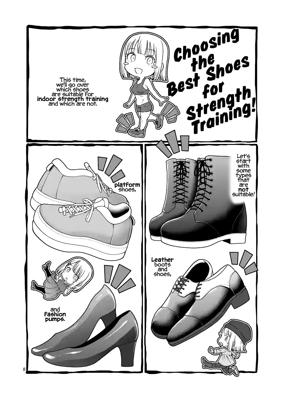 Danberu nan kiro moteru? Chapter 143 page 9 - Chapter 143: Training Shoes