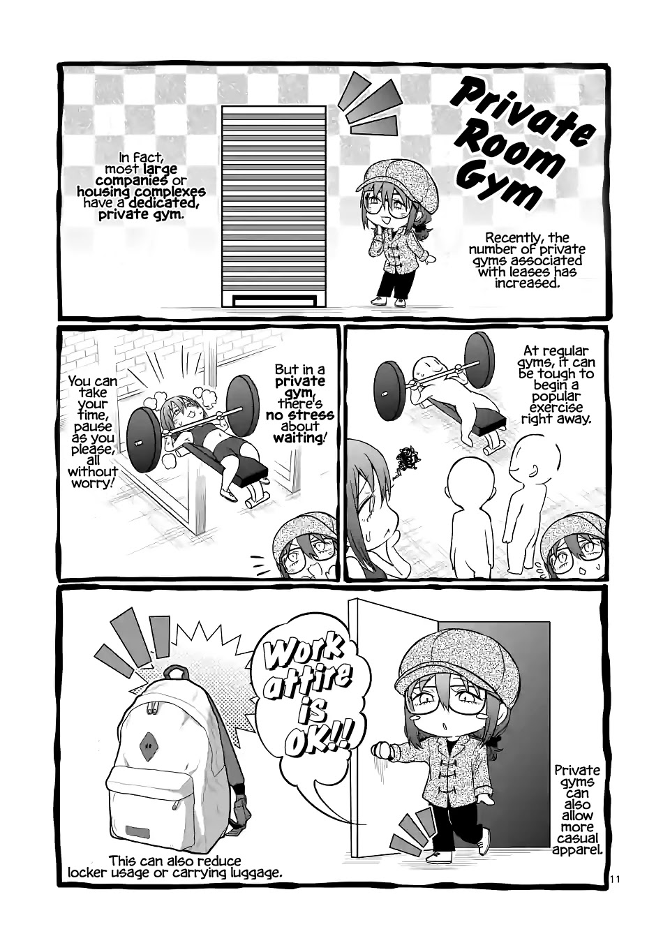 Danberu nan kiro moteru? Chapter 144 page 12 - Chapter 144: Private Room Gym