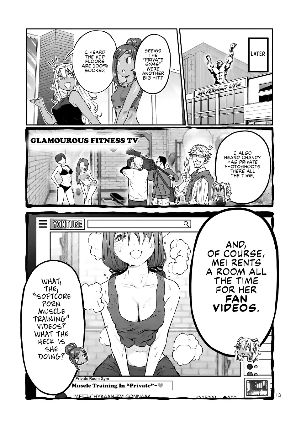 Danberu nan kiro moteru? Chapter 144 page 14 - Chapter 144: Private Room Gym