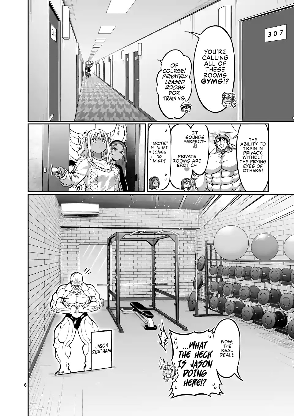 Danberu nan kiro moteru? Chapter 144 page 7 - Chapter 144: Private Room Gym