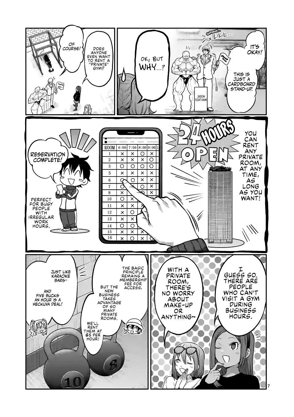 Danberu nan kiro moteru? Chapter 144 page 8 - Chapter 144: Private Room Gym