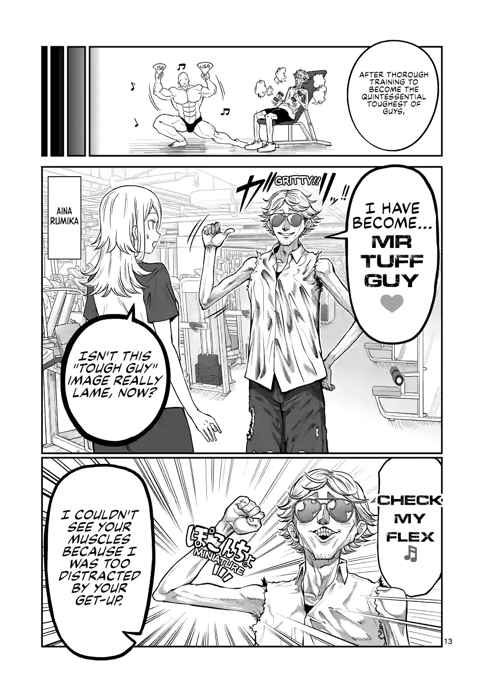 Danberu nan kiro moteru? Chapter 145 page 14 - Chapter 145: Incline Arm Curl