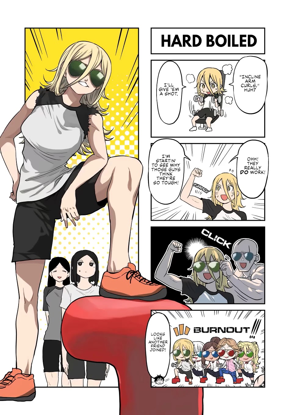 Danberu nan kiro moteru? Chapter 145 page 16 - Chapter 145: Incline Arm Curl