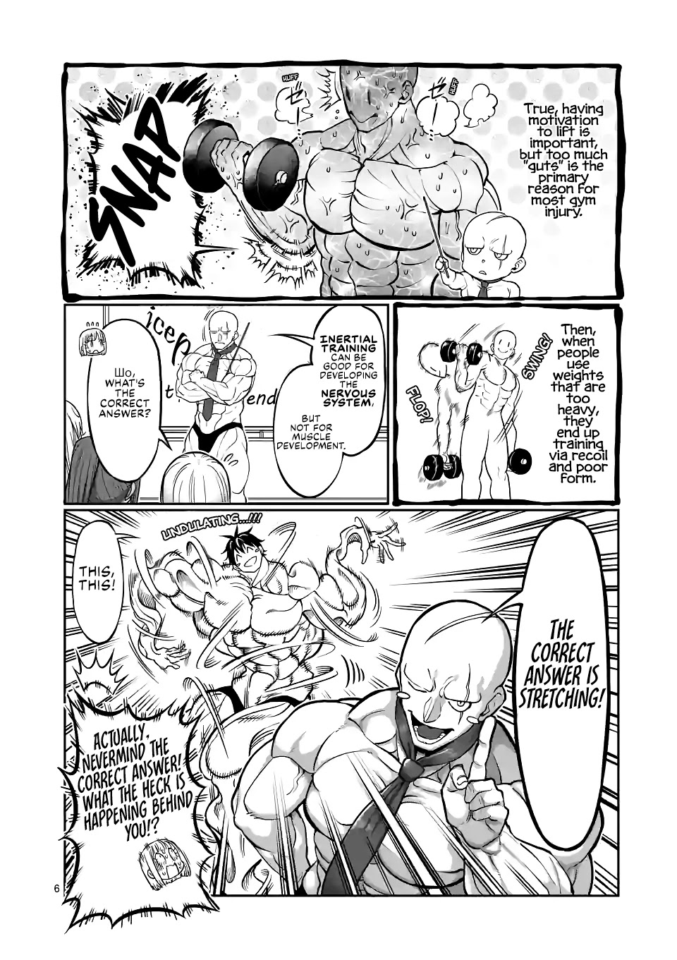 Danberu nan kiro moteru? Chapter 145 page 7 - Chapter 145: Incline Arm Curl