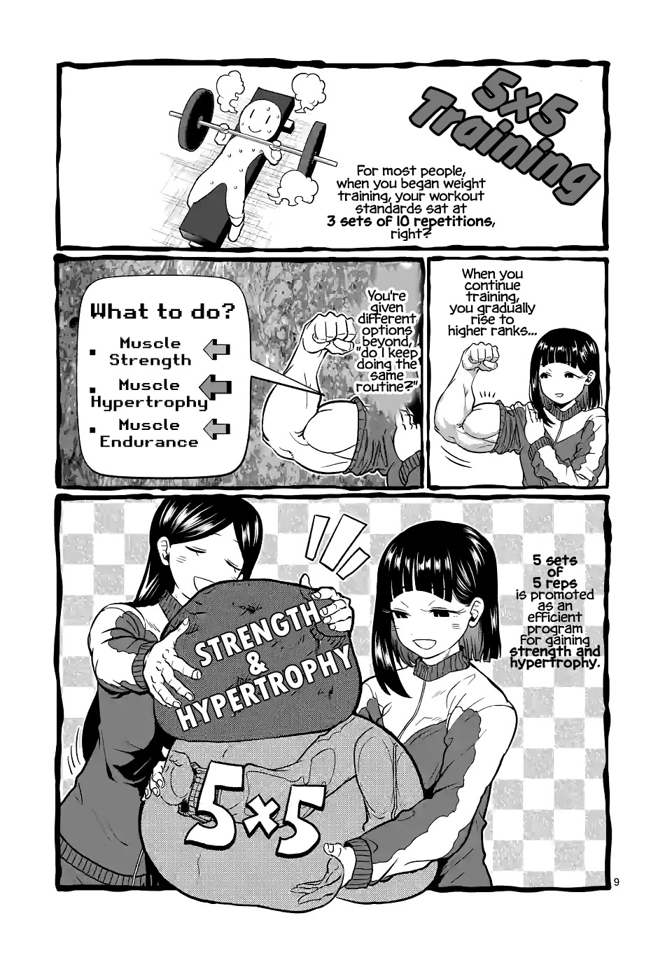Danberu nan kiro moteru? Chapter 149 page 10 - Chapter 149: 5x5 Training
