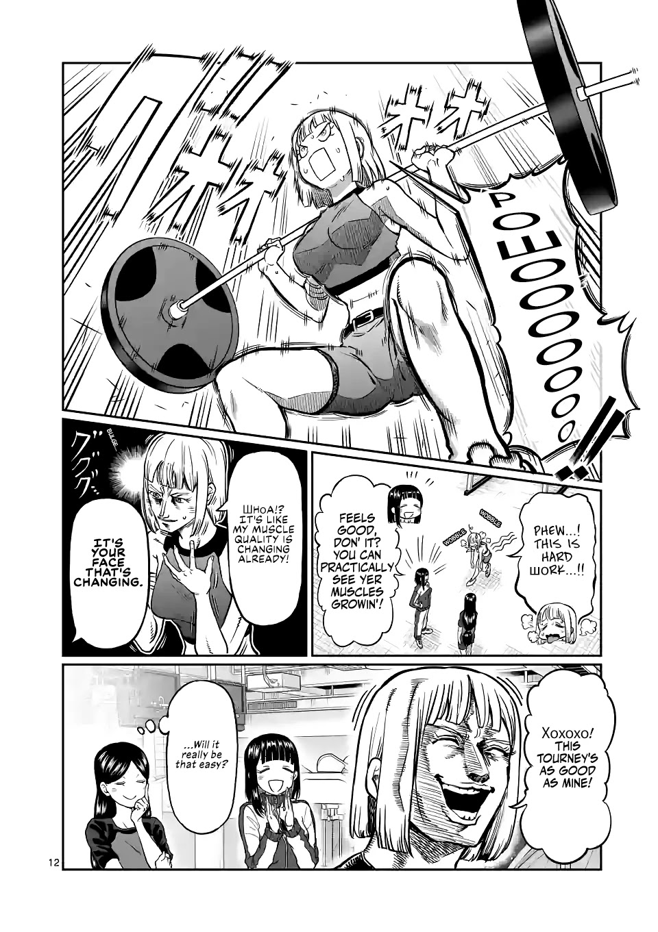Danberu nan kiro moteru? Chapter 149 page 13 - Chapter 149: 5x5 Training