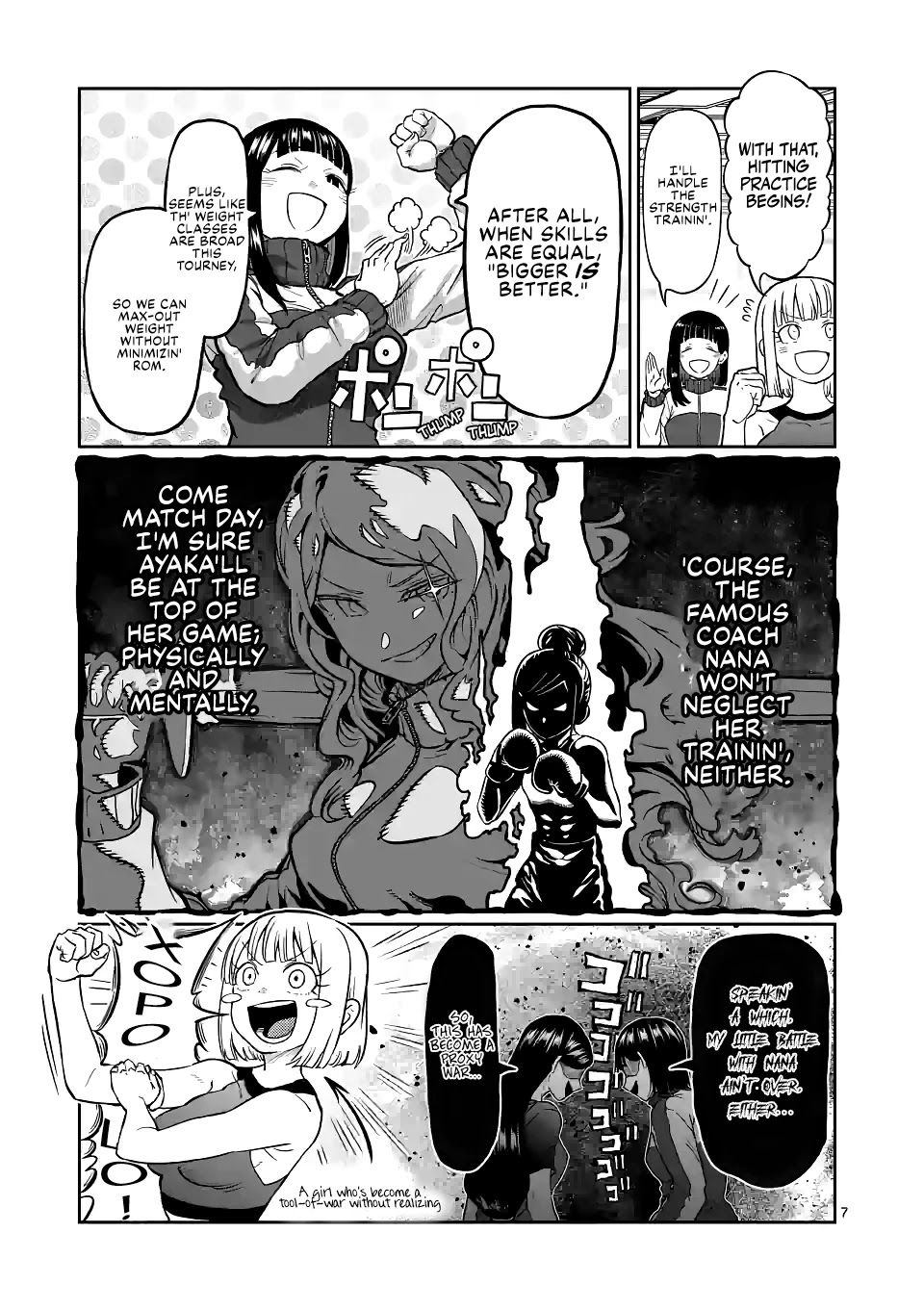 Danberu nan kiro moteru? Chapter 149 page 8 - Chapter 149: 5x5 Training