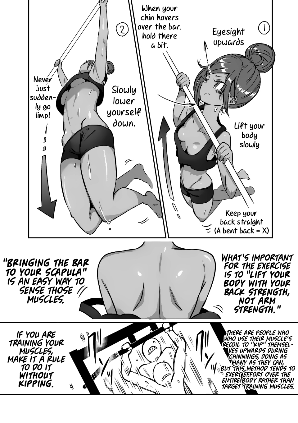 Danberu nan kiro moteru? Chapter 15 page 10 - Chapter 15: Chinning