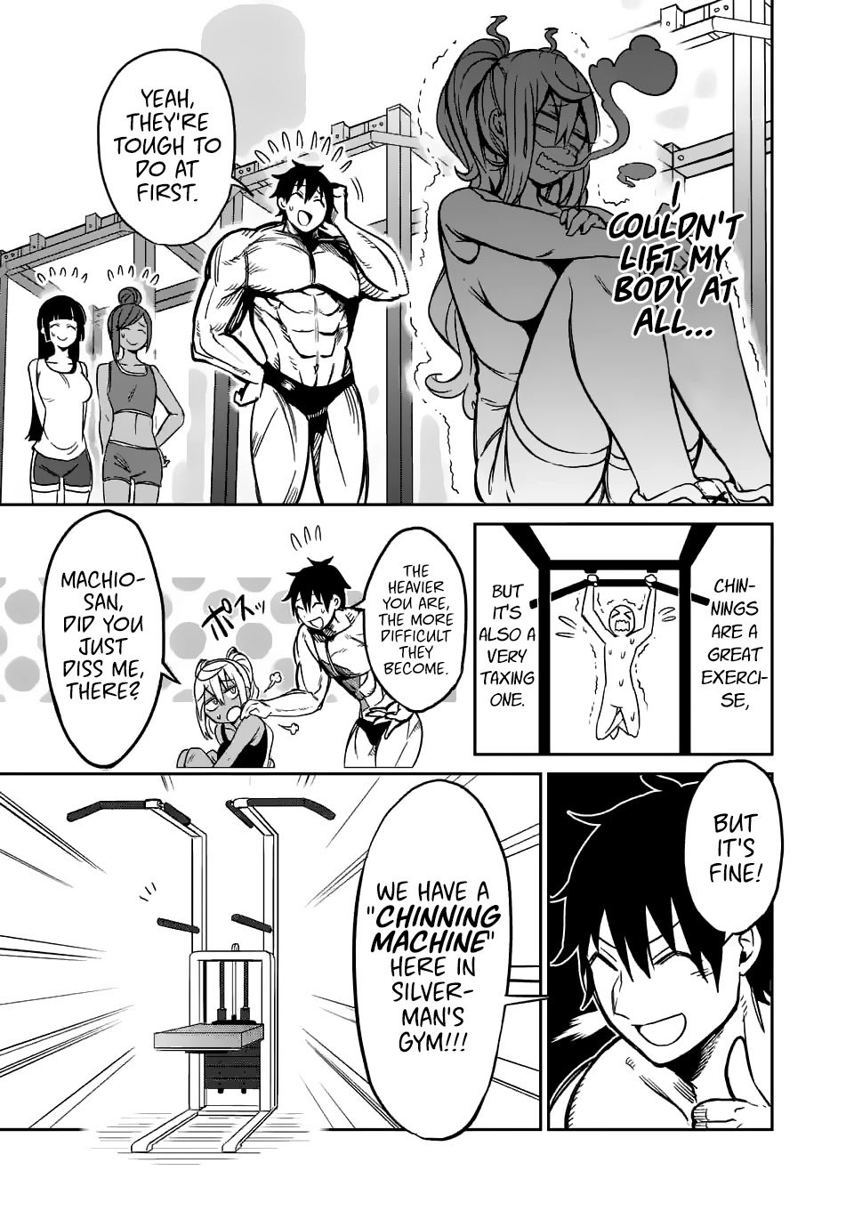 Danberu nan kiro moteru? Chapter 15 page 13 - Chapter 15: Chinning