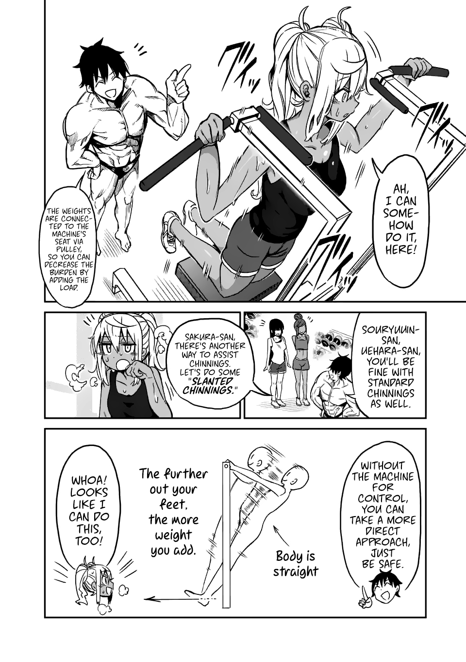 Danberu nan kiro moteru? Chapter 15 page 14 - Chapter 15: Chinning