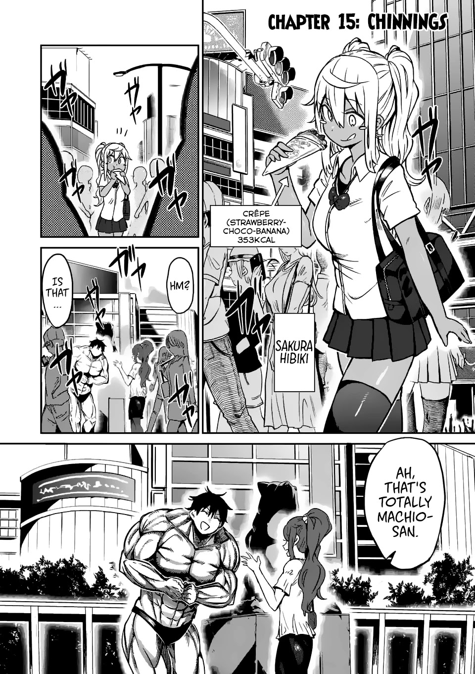 Danberu nan kiro moteru? Chapter 15 page 3 - Chapter 15: Chinning