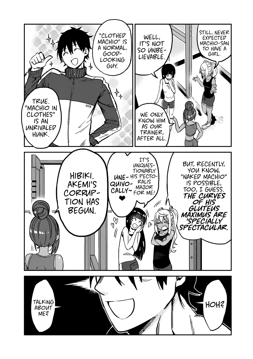 Danberu nan kiro moteru? Chapter 15 page 6 - Chapter 15: Chinning
