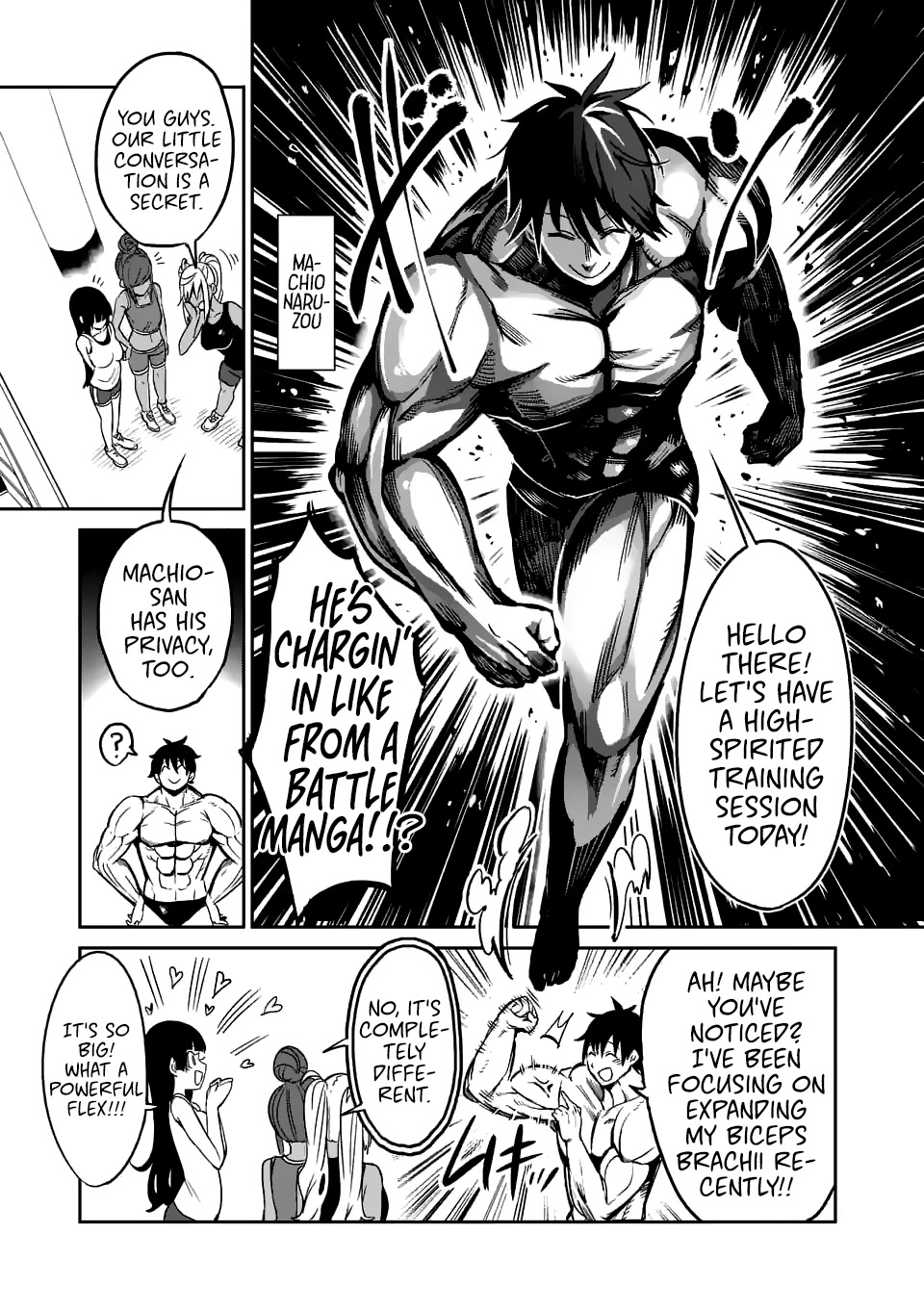 Danberu nan kiro moteru? Chapter 15 page 7 - Chapter 15: Chinning