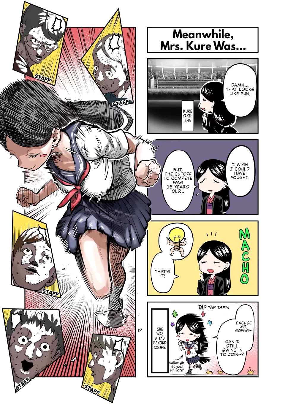 Danberu nan kiro moteru? Chapter 150 page 18 - Chapter 150: Seated Shrug