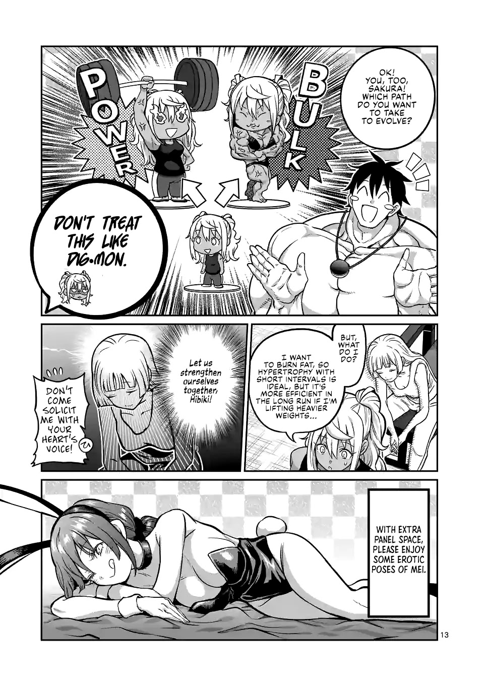 Danberu nan kiro moteru? Chapter 154 page 14 - Chapter 154: Interval Length