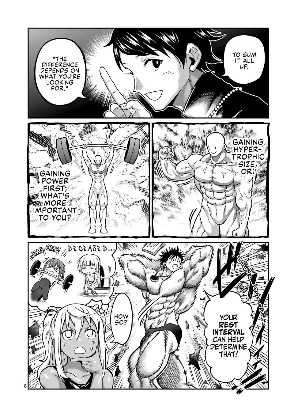 Danberu nan kiro moteru? Chapter 154 page 9 - Chapter 154: Interval Length
