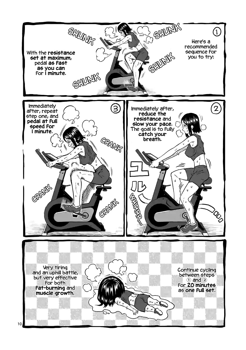 Danberu nan kiro moteru? Chapter 155 page 11 - Chapter 155: Exercise Bike