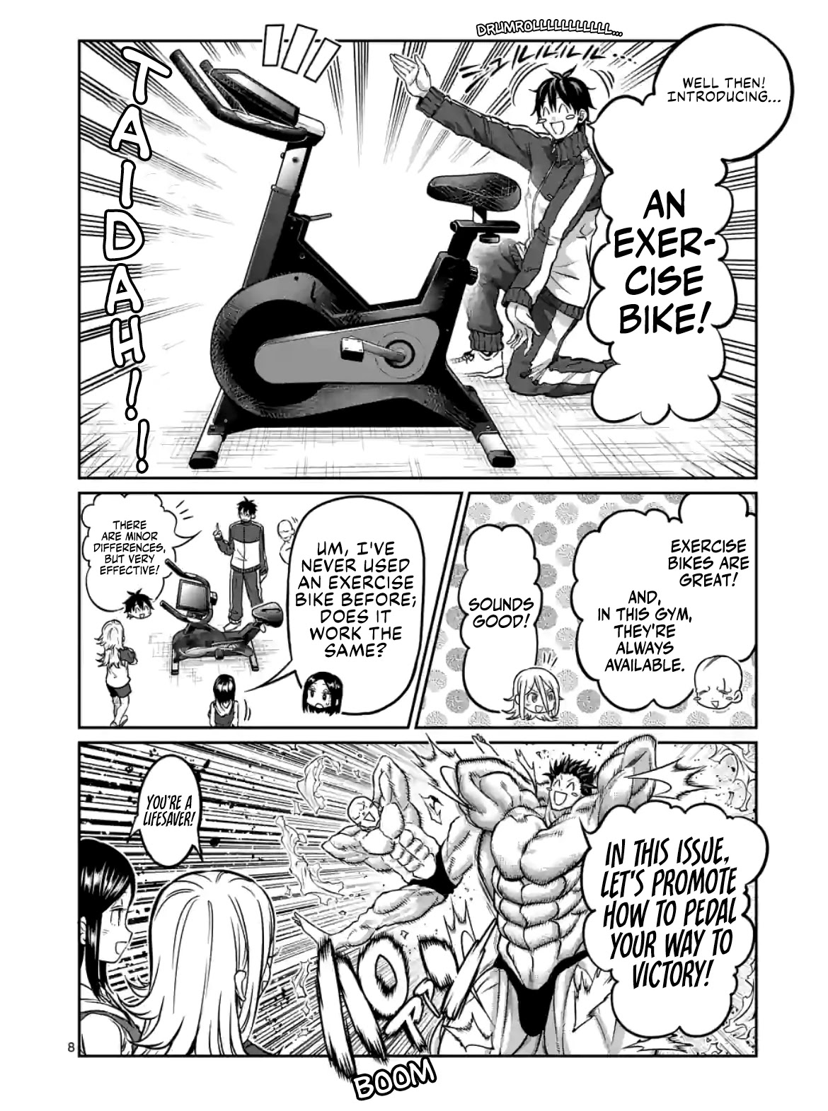 Danberu nan kiro moteru? Chapter 155 page 9 - Chapter 155: Exercise Bike