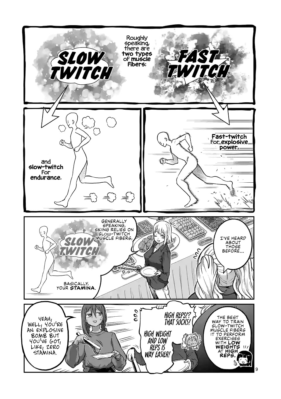 Danberu nan kiro moteru? Chapter 156 page 10 - Chapter 156: Slow Twitch