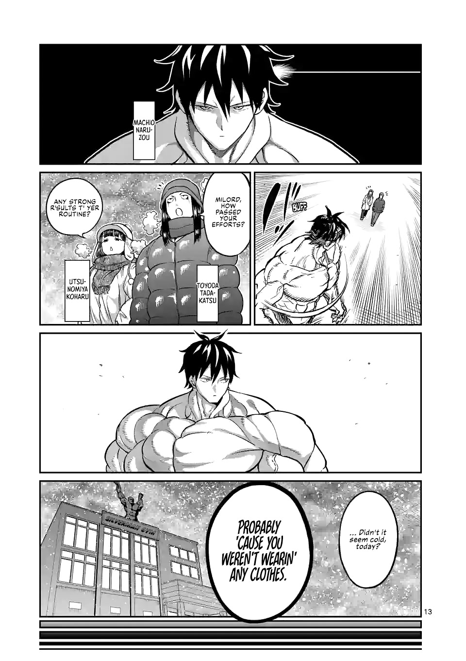 Danberu nan kiro moteru? Chapter 157 page 14 - Chapter 157: Hack Squats