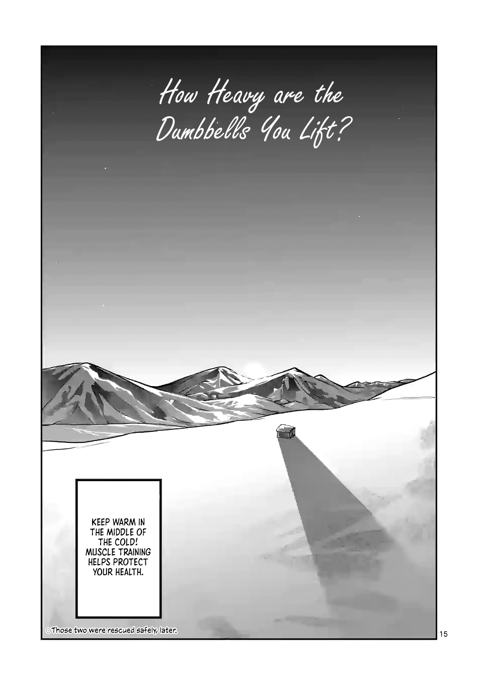 Danberu nan kiro moteru? Chapter 157 page 16 - Chapter 157: Hack Squats
