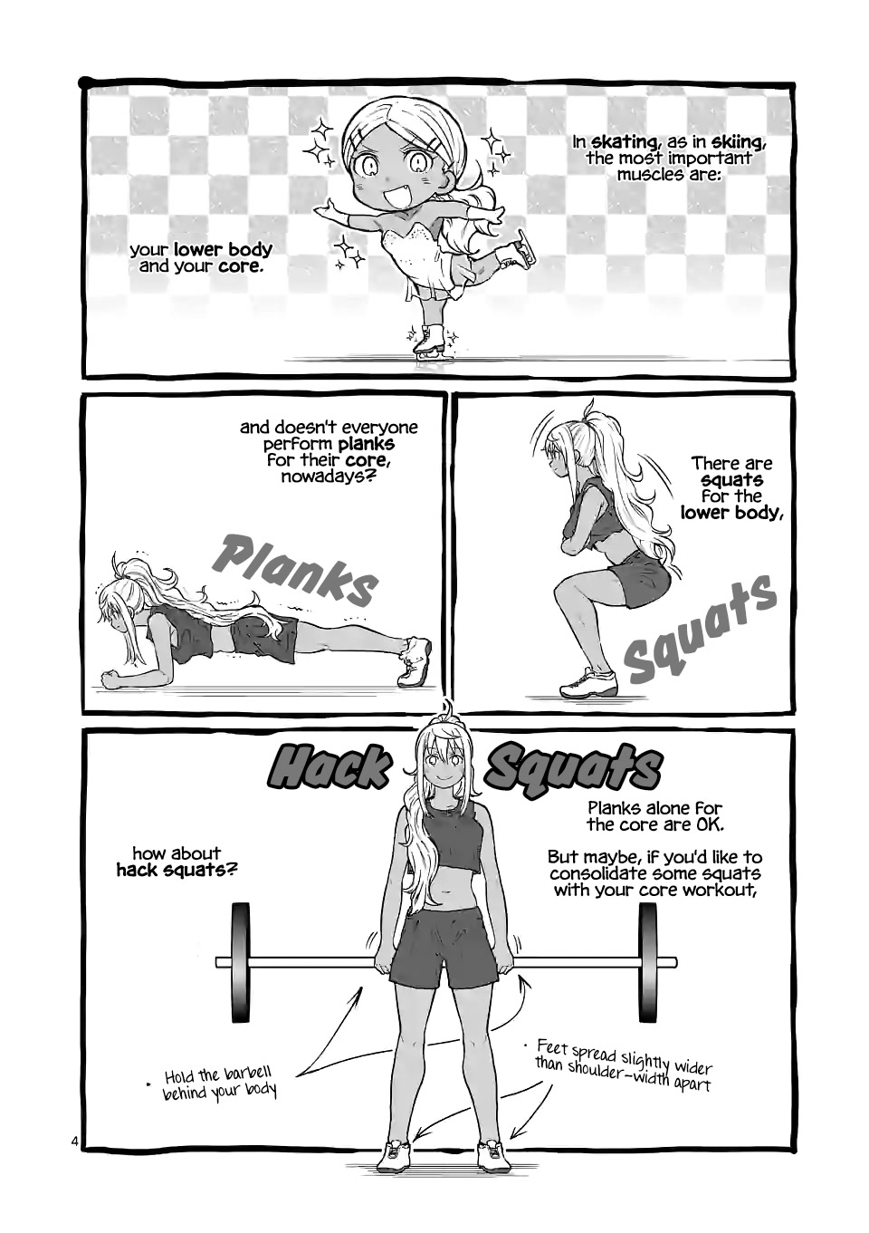Danberu nan kiro moteru? Chapter 157 page 5 - Chapter 157: Hack Squats