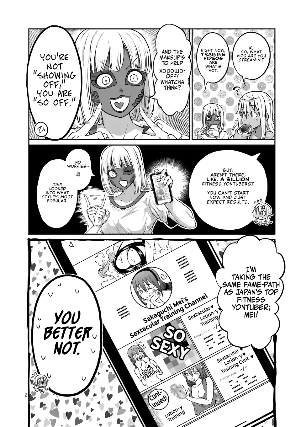 Danberu nan kiro moteru? Chapter 159 page 3 - Chapter 159: Hindu Pushup