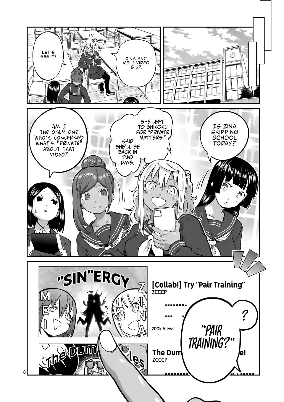 Danberu nan kiro moteru? Chapter 160 page 9 - Chapter 160: Pair Training