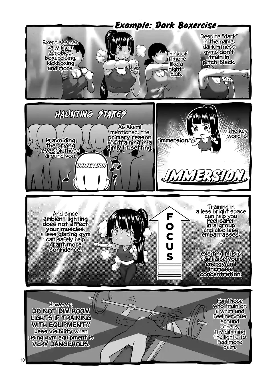 Danberu nan kiro moteru? Chapter 161 page 11 - Chapter 161: Dark Fitness Training