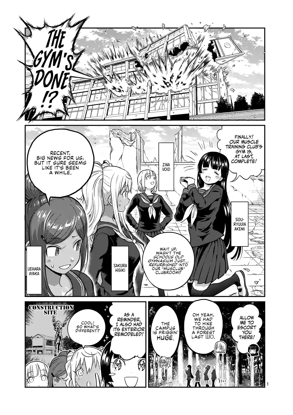 Danberu nan kiro moteru? Chapter 161 page 2 - Chapter 161: Dark Fitness Training