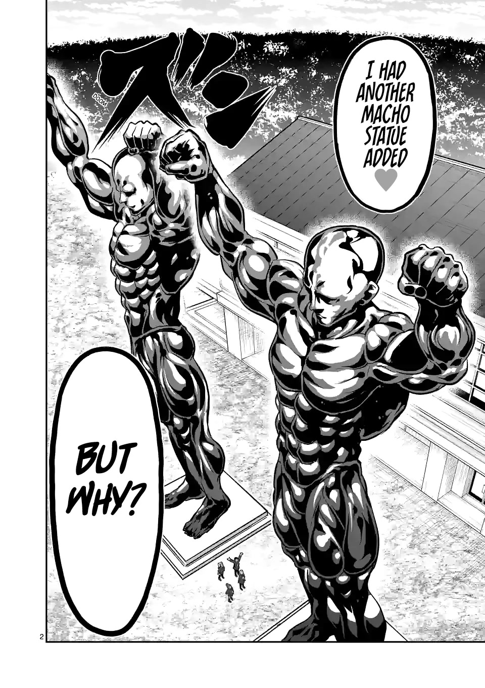 Danberu nan kiro moteru? Chapter 161 page 3 - Chapter 161: Dark Fitness Training