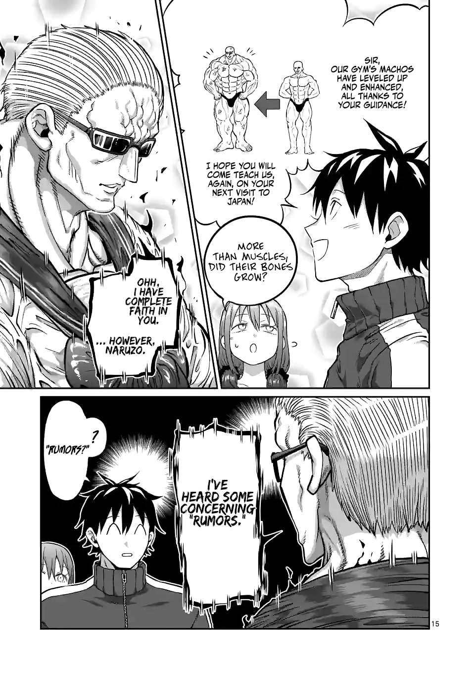 Danberu nan kiro moteru? Chapter 162 page 16 - Chapter 162: Bear Crawl