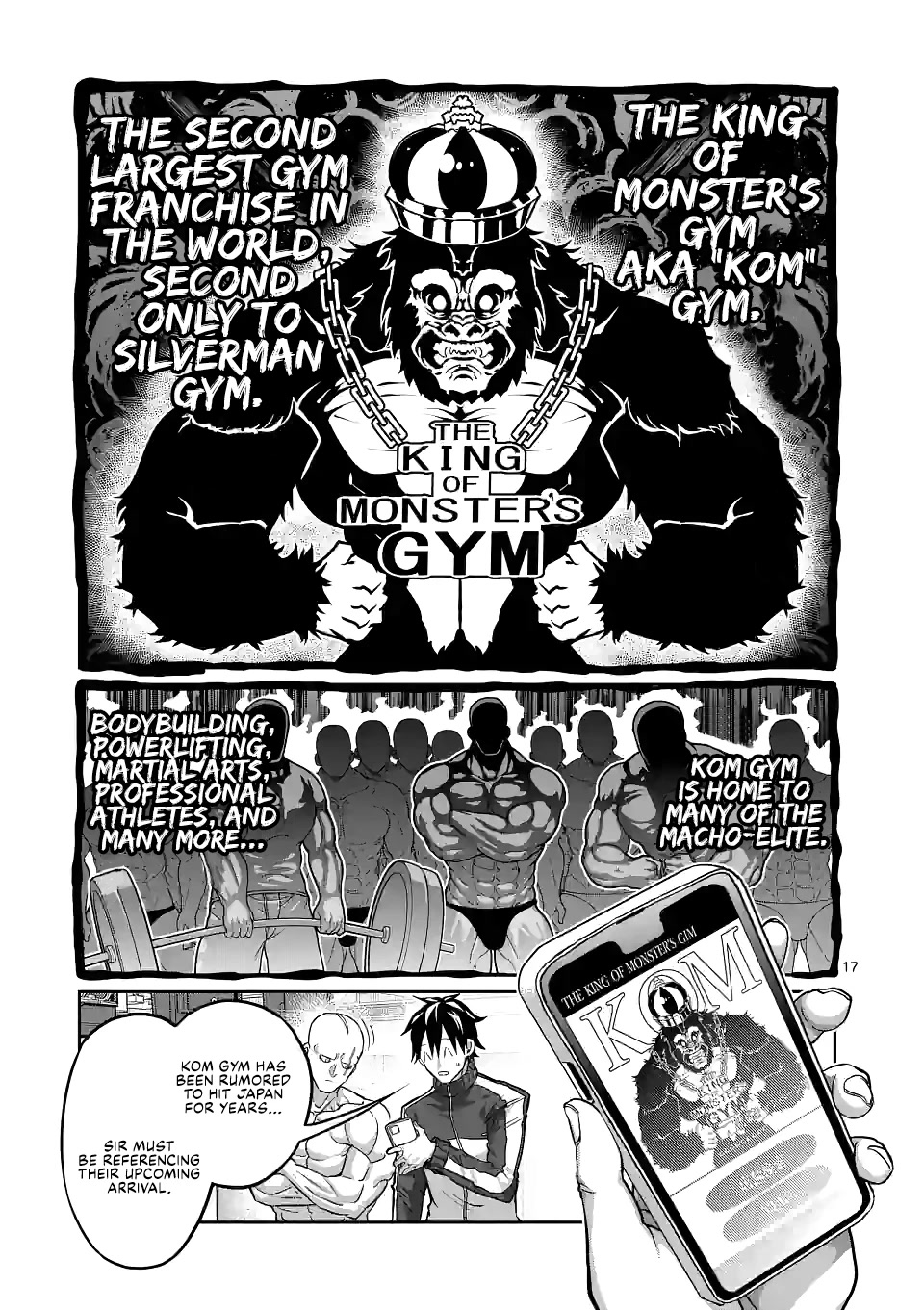 Danberu nan kiro moteru? Chapter 162 page 18 - Chapter 162: Bear Crawl